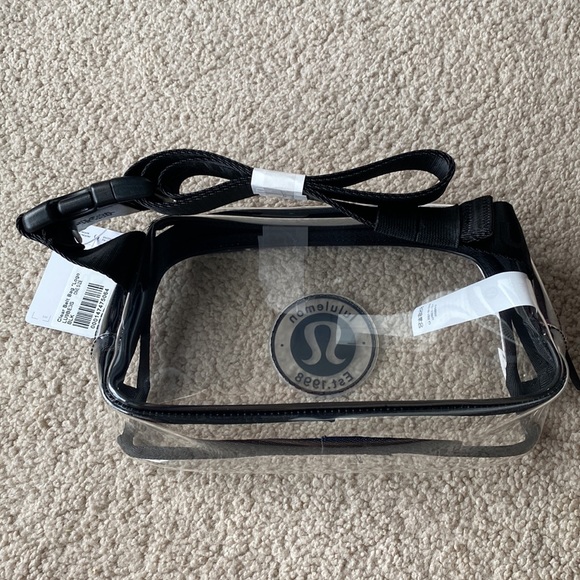 Lululemon Clear Everywhere Belt Bag NWT logo stadium - Picture 5 of 8